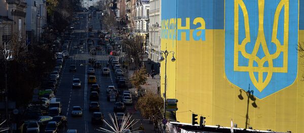 Pogled na Ulicu Bogdana Hmeljnickog u Kijevu - Sputnik Srbija