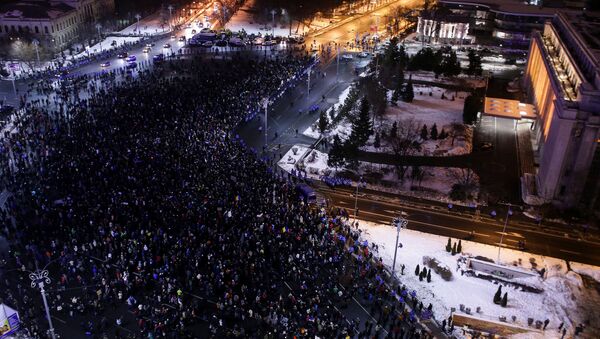 Protesti u Rumuniji - Sputnik Srbija
