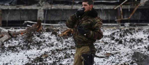 Ополченец Донецкой народной республики - Sputnik Србија