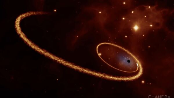 Црна рупа прождире звезду - Sputnik Србија