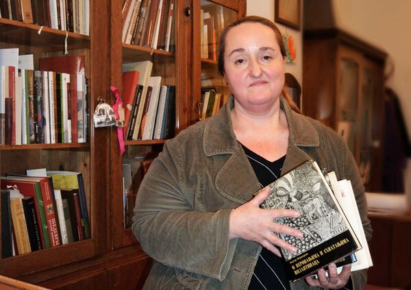 Јелена Межински Миловановић, унука Ане Острогорски и праунука чувеног сликара Ивана Шишкина. - Sputnik Србија