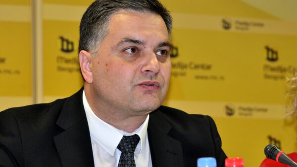 Miodrag Poledica, državni sekretar u ministarstvu saobraćaja, građevine i infrastrukture - Sputnik Srbija