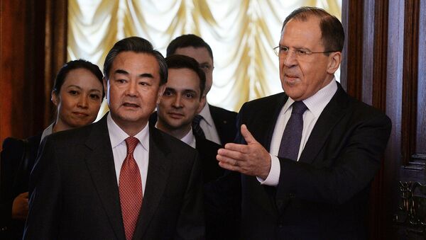 Van Ji i Sergej Lavrov na sastanku u Moskvi - Sputnik Srbija