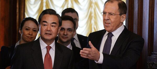 Van Ji i Sergej Lavrov na sastanku u Moskvi Van Ji i Sergej Lavrov na sastanku u Moskvi - Sputnik Srbija