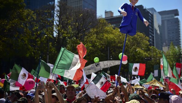 Protesti u Meksiku protiv Trampa - Sputnik Srbija