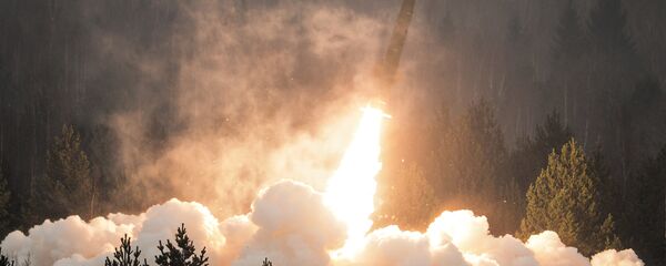 An exhibition missile launch from the Tochka-U tactical complex. (File) - Sputnik Србија