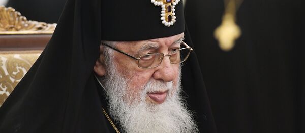 Патријарх Грузијске православне цркве Илија II Патријарх Грузијске православне цркве Илија II - Sputnik Србија