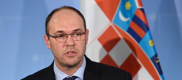 Хрватски министар спољних послова Давор Иво Штир - Sputnik Србија