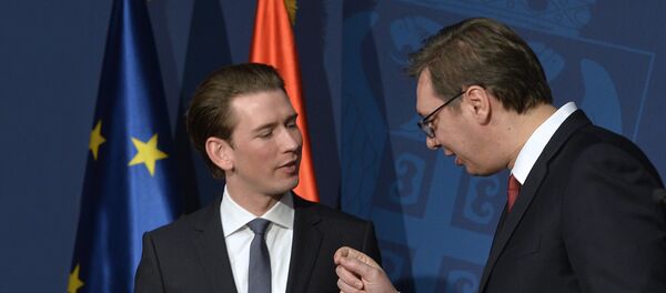 Себастијан Курц и Александар Вучић - Sputnik Србија