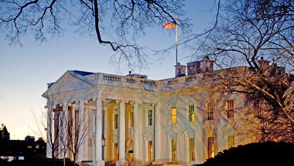 The day breaks behind the White House in Washington,DC - Sputnik Србија