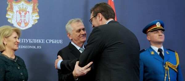 Prijem povodom Dana državnosti u Predsedništvu Srbije - Sputnik Srbija