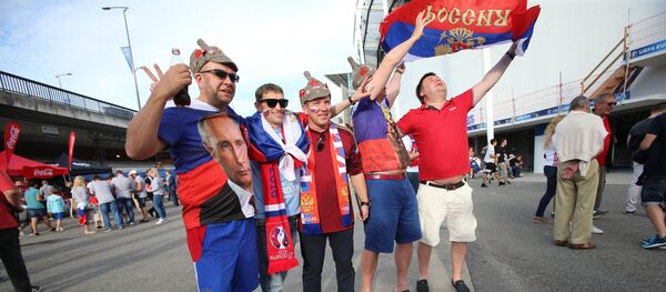 Руски навијачи Руски навијачи - Sputnik Србија