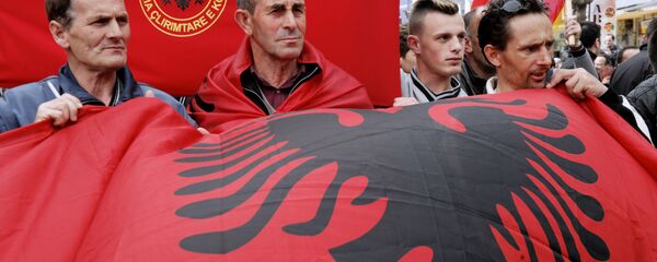 Pristalice i podržavaoci OVK-a - Sputnik Srbija