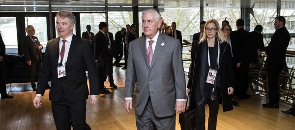 Амерички државни секретар Рекс Тилерсон на министарском састанку у Бону - Sputnik Србија