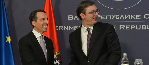 Кристијан Керн и Александар Вучић - Sputnik Србија