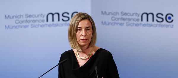 Висока представница ЕУ за спољну политику Федерика Могерини - Sputnik Србија