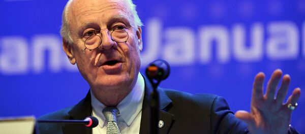 Специјални изасланик УН за Сирији Стафан де Мистура - Sputnik Србија