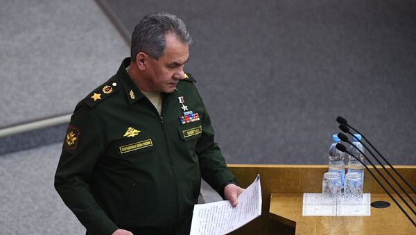 Министар одбране Русије Сергеј Шојгу - Sputnik Србија