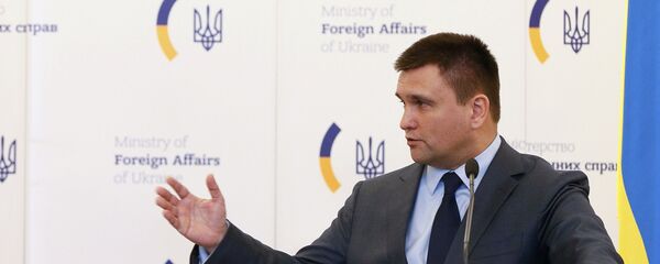 Ministar spoljnih poslova Pavel Klimkin Ministar spoljnih poslova Pavel Klimkin - Sputnik Srbija