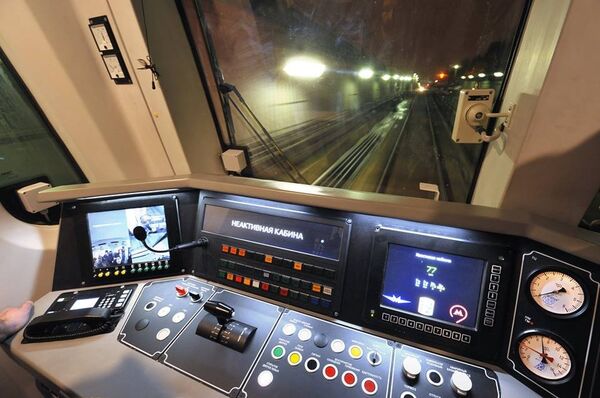 Контролна табла воза „Москва“ Контролна табла воза „Москва“ - Sputnik Србија