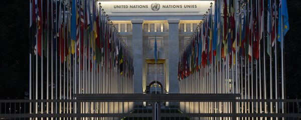 Zgrada Ujedinjenih nacija u Ženevi Zgrada Ujedinjenih nacija u Ženevi - Sputnik Srbija