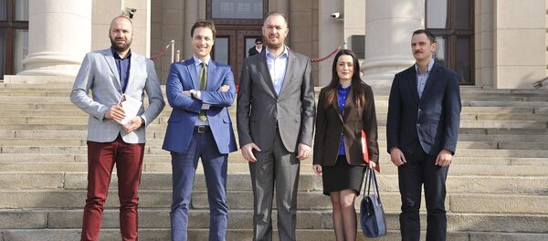 Марко Милачић у Београду - Sputnik Србија