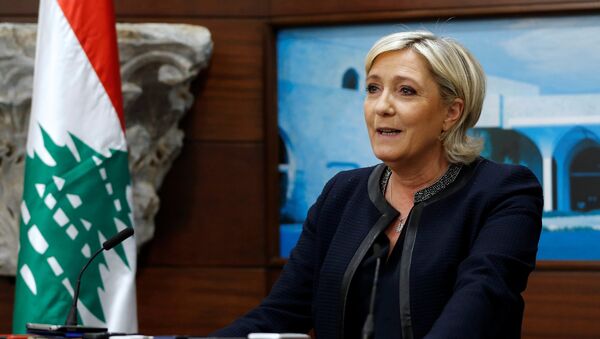 Lider francuske stranke Nacionalni front Marin Le Pen - Sputnik Srbija