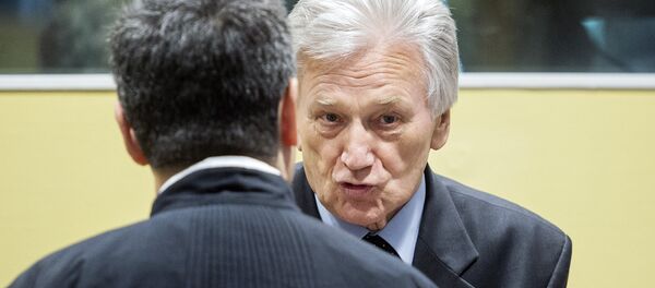 General Momčilo Perišić u Haškom tribunalu. - Sputnik Srbija