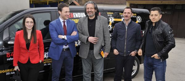 Референдумски караван у Бањалуци - Sputnik Србија