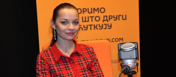 Slikarka s Krima Ksenija Simonova - Sputnik Srbija