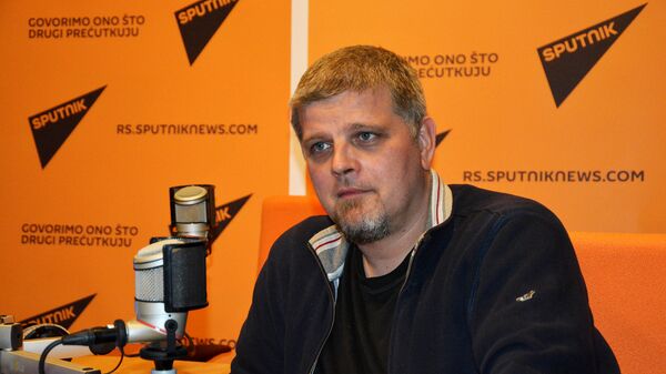 Писац Владимир Кецмановић Писац Владимир Кецмановић - Sputnik Србија