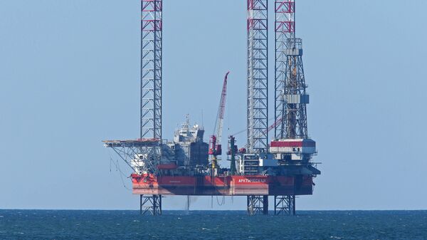 Нафтна платформа у Балтичком мору - Sputnik Србија