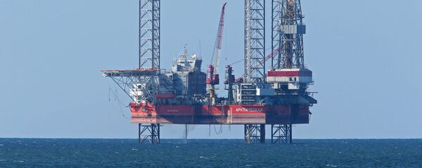 Нафтна платформа у Балтичком мору Нафтна платформа у Балтичком мору - Sputnik Србија