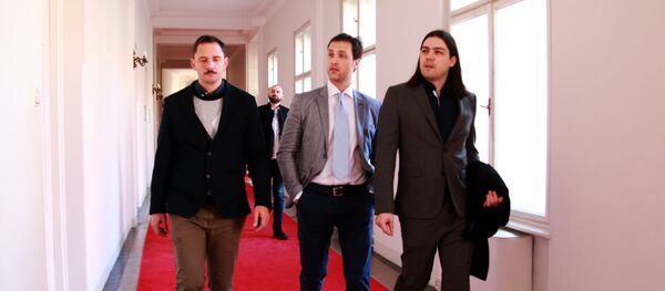 Бошко Чармак, МАрко Милачић и Вилибор Синчић - Sputnik Србија