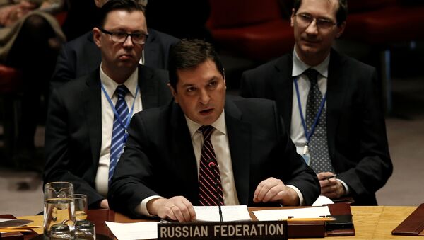 Stalni predstavnik Rusije pri UN Vladimir Safronkov - Sputnik Srbija