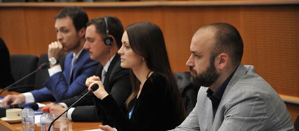 Референдумски карневал у Бриселу Референдумски карневал у Бриселу - Sputnik Србија