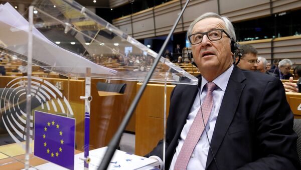 Predsednik Evropske komisije Žan Klod Junker u Evropskom parlamentu - Sputnik Srbija