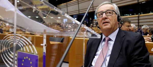 Predsednik Evropske komisije Žan Klod Junker u Evropskom parlamentu - Sputnik Srbija
