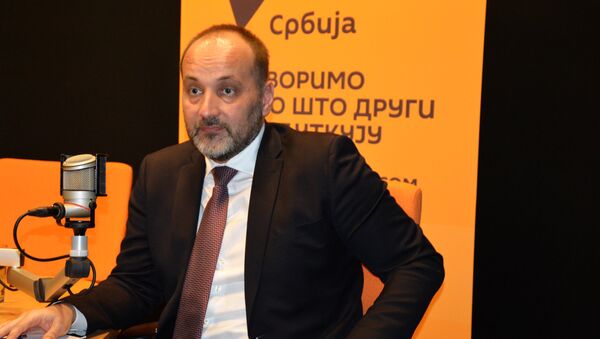 Predsednički kandidat Saša Janković - Sputnik Srbija