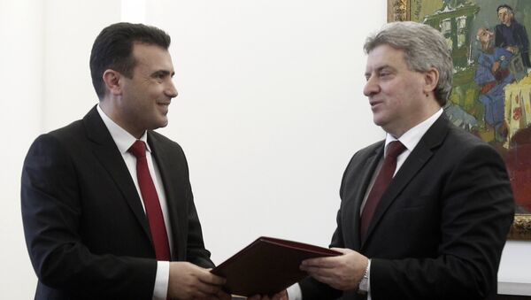 Đorđe Ivanov i Zoran Zaev - Sputnik Srbija