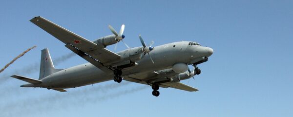 Противподморнички авион Ил-38 током војних вежби Тихоокеанске флоте на Камчатки - Sputnik Србија