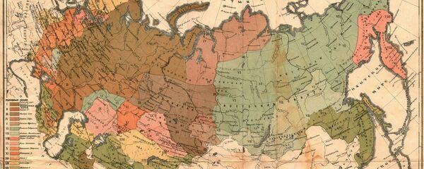 Karta Ruske imperije - Sputnik Srbija