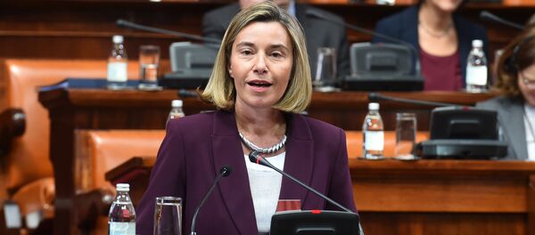 Федерика Могерини у Скупштини Србије Федерика Могерини у Скупштини Србије - Sputnik Србија