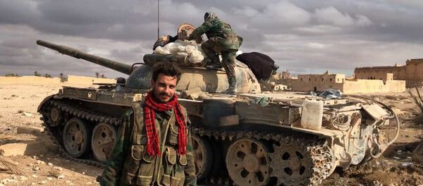 Sirijski vojnici ispred centra Palmire u sirijskoj provinciji Homs Sirijski vojnici ispred centra Palmire u sirijskoj provinciji Homs - Sputnik Srbija