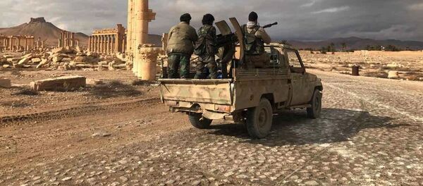 Сиријска војска у Палмири Сиријска војска у Палмири - Sputnik Србија