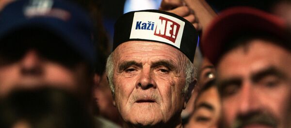 Протести у Подгорици - Sputnik Србија