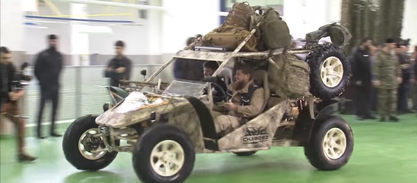 Кадиров има своје возило за борбу против терориста Кадиров има своје возило за борбу против терориста - Sputnik Србија