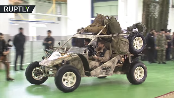 Kadirov ima svoje vozilo za borbu protiv terorista - Sputnik Srbija