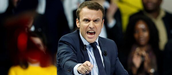 Кандидат за председника Француске Емануел Макрон Кандидат за председника Француске Емануел Макрон - Sputnik Србија