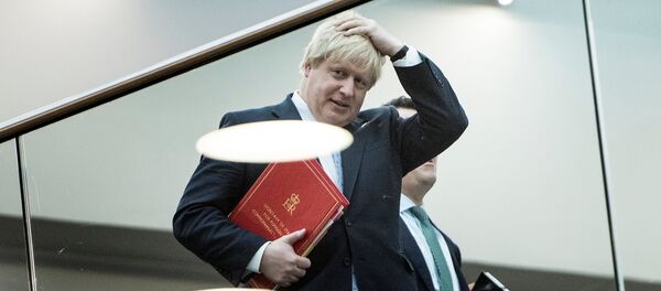 Министар спољних послова Велике Британије Борис Џонсон - Sputnik Србија